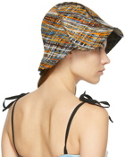 PERVERZE Multicolor Crossed Yarn Hat