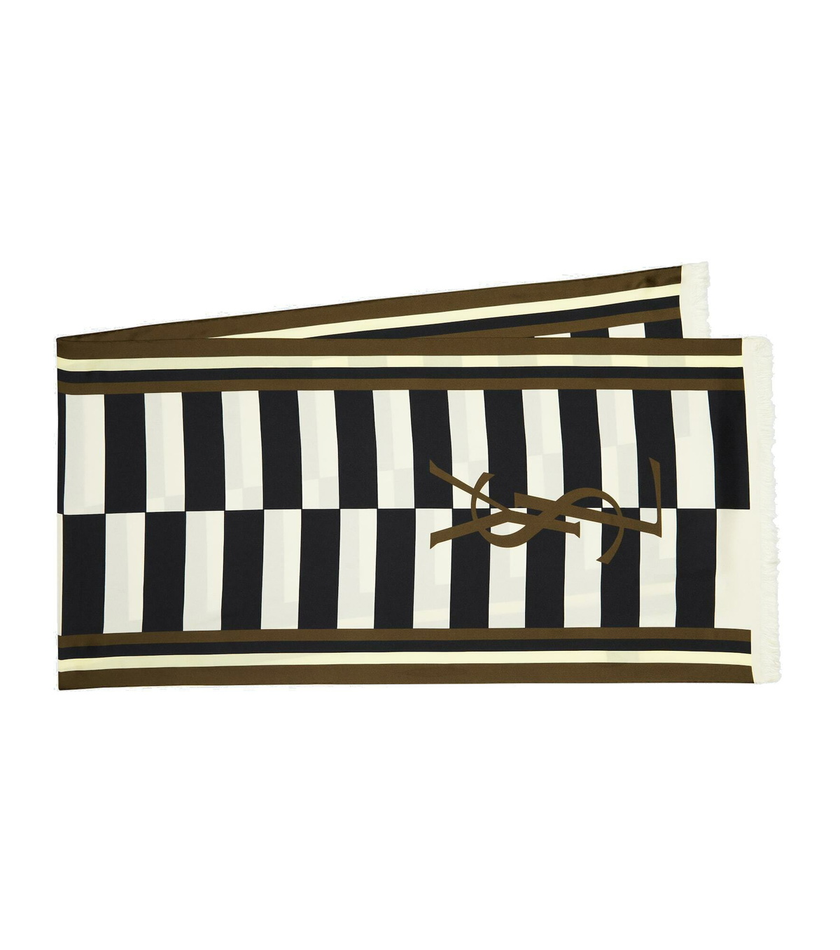 スカーフ Saint Laurent Cassandre Scarf Saint Laurent - Cassandre silk twill scarf Saint Laurent