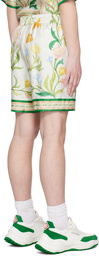 Casablanca Multicolor Printed Shorts