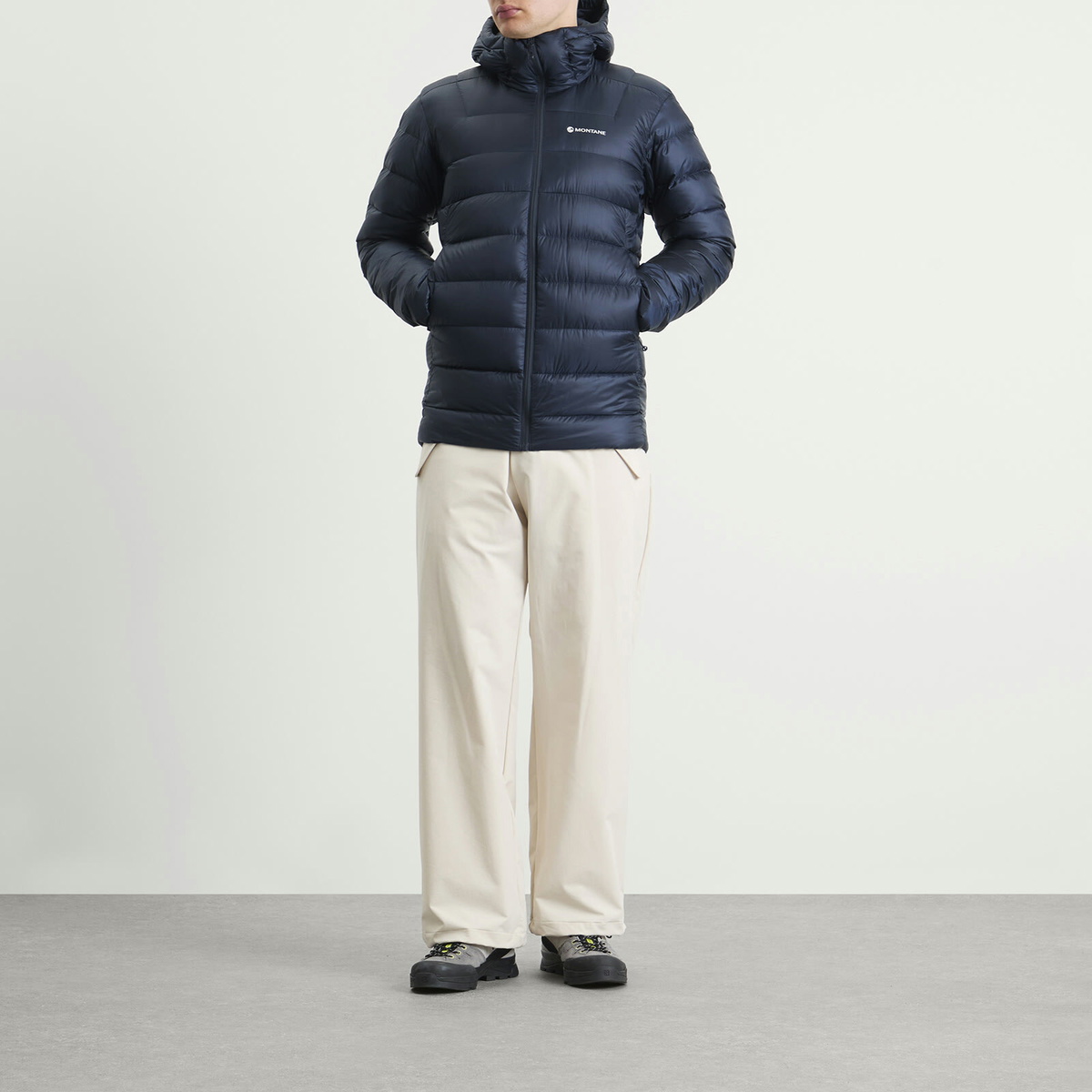 Montane Men's Anti-Freeze XT Hooded Down Jacket in Eclipse Blue