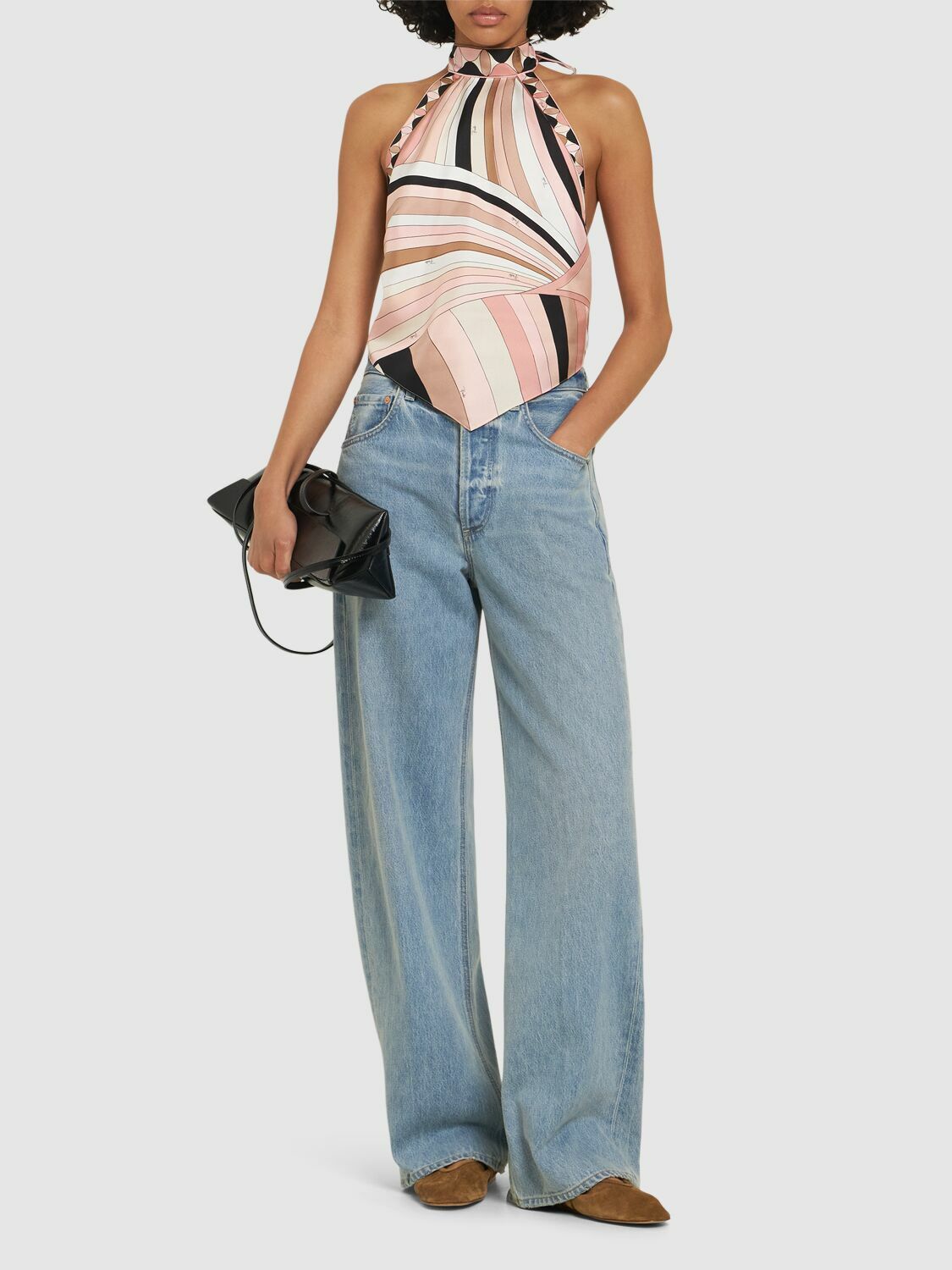 EMILIO PUCCI タートル トップス Iride-Print Top – PUCCI Online Store