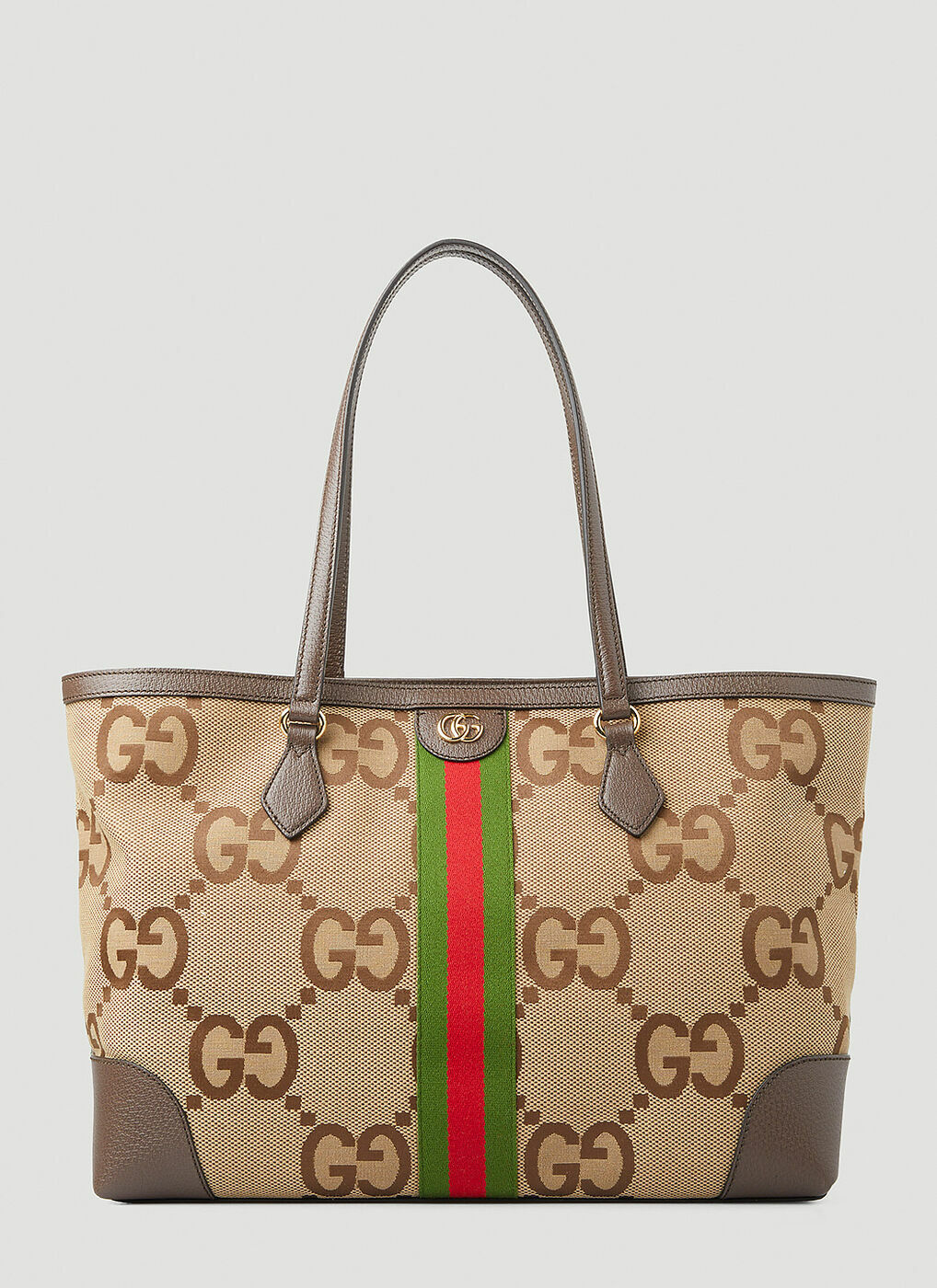 Gucci Diana jumbo GG mini tote bag in Brown Beige GG Canvas