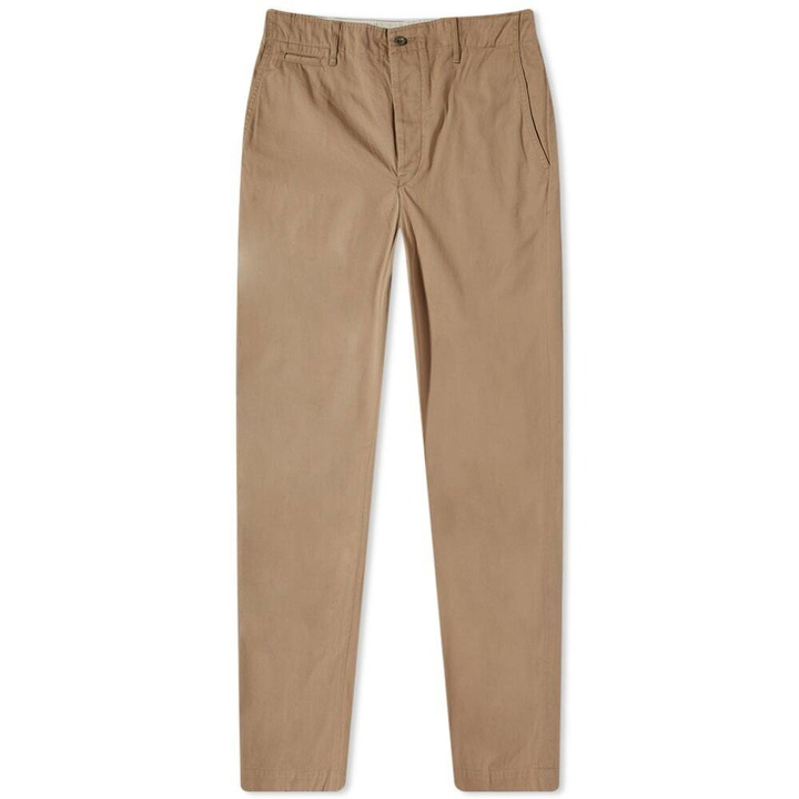 Photo: Visvim Men's Tapered Chino Pant in Beige