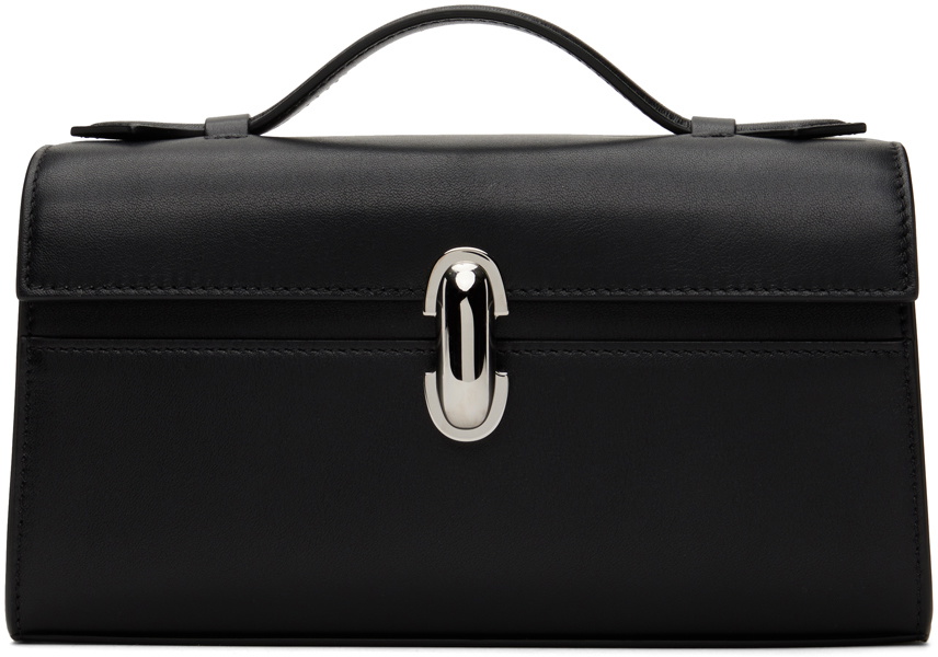 【Savette】バーガンディ スリム Symmetry ポシェット バッグ Savette - Slim Symmetry Coffee Leather Pochette | Mitchell
