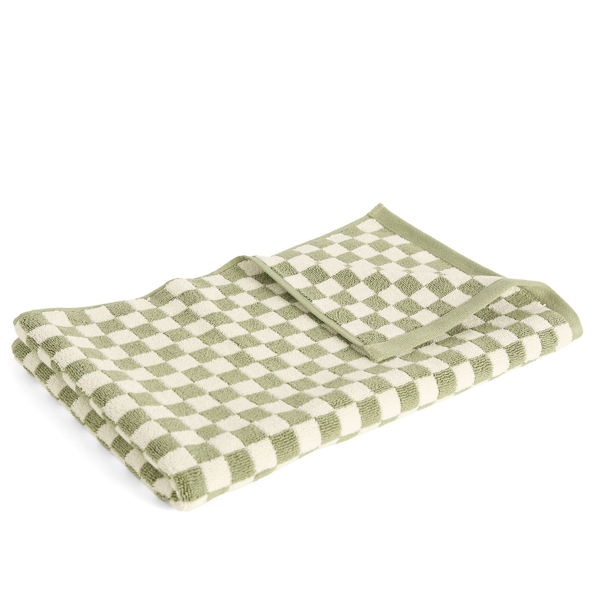 Baina Beppu Bath Mat in Sage/Chalk 