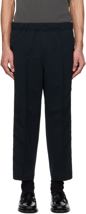 Photo: nanamica Black Cropped Trousers