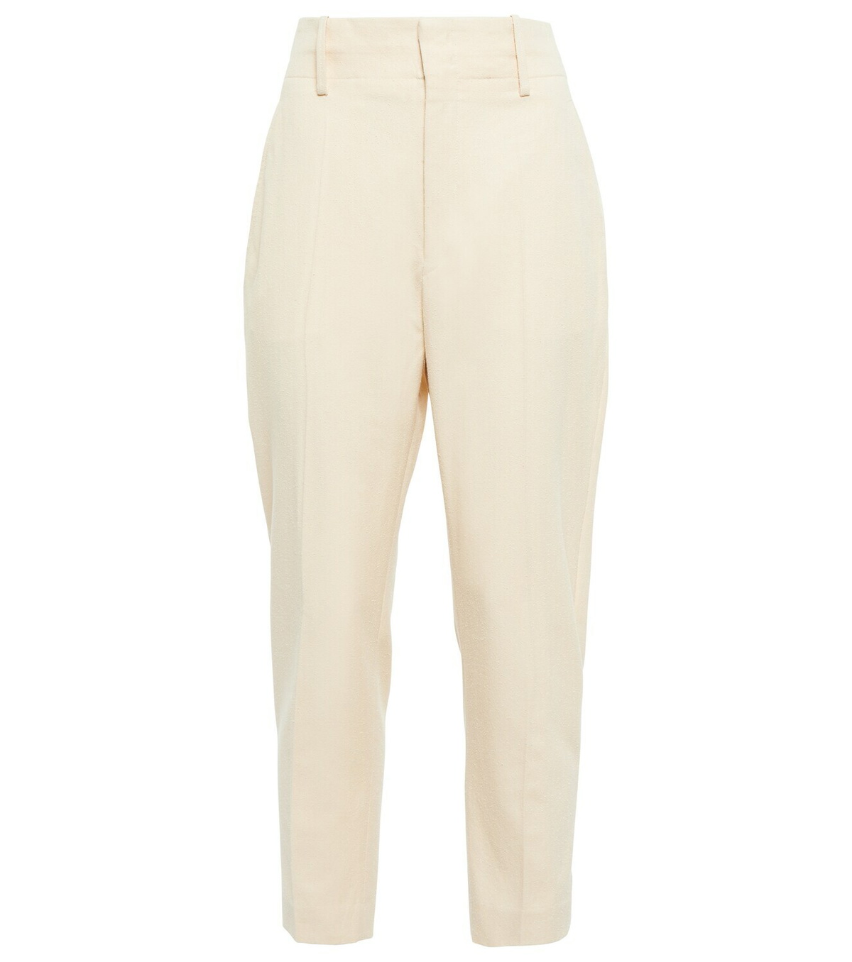 Marant Etoile Noah high-rise cotton-blend pants Isabel Marant Etoile