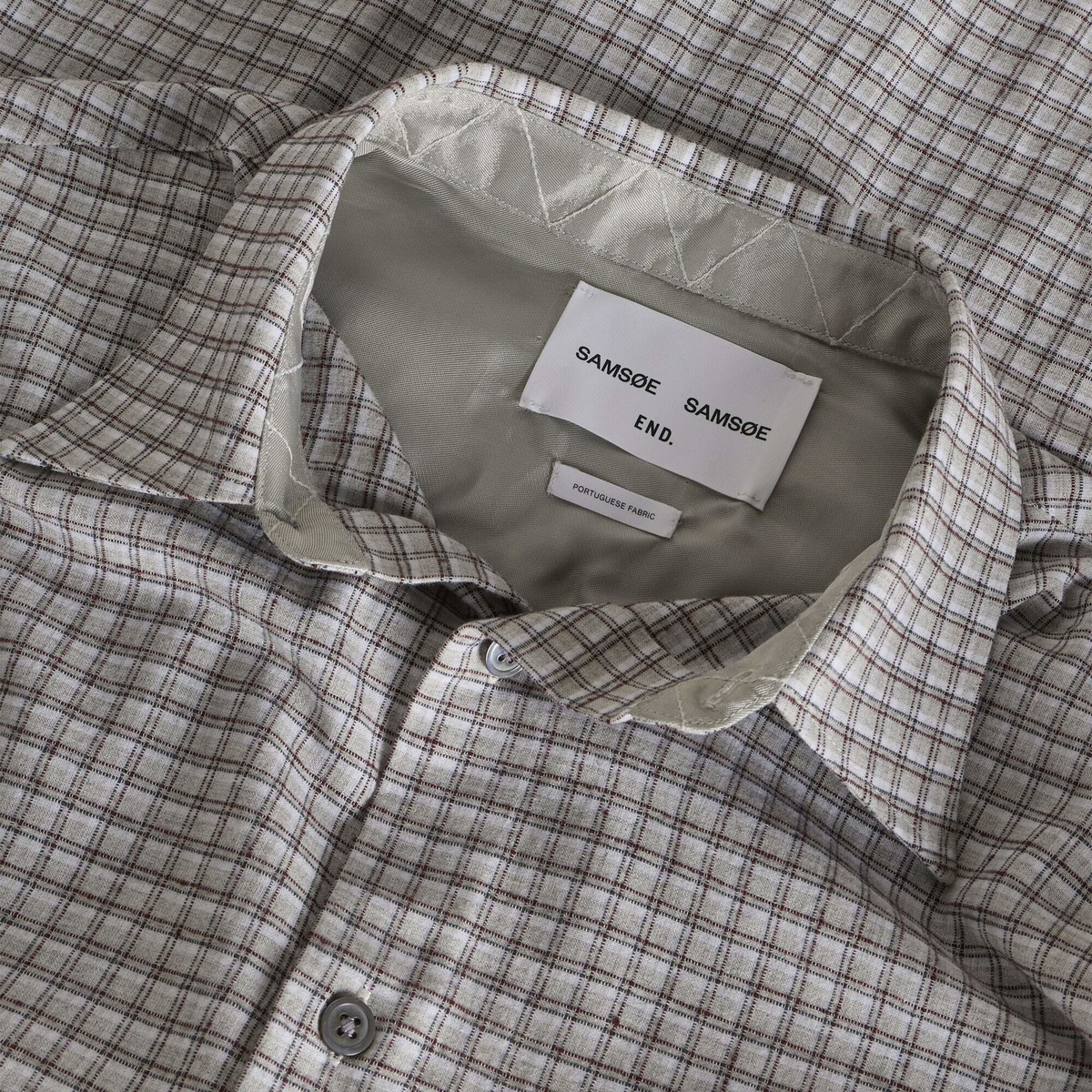 END. x Samsøe Samsøe Men's Saarch Ki Shirt in Dawn Blue