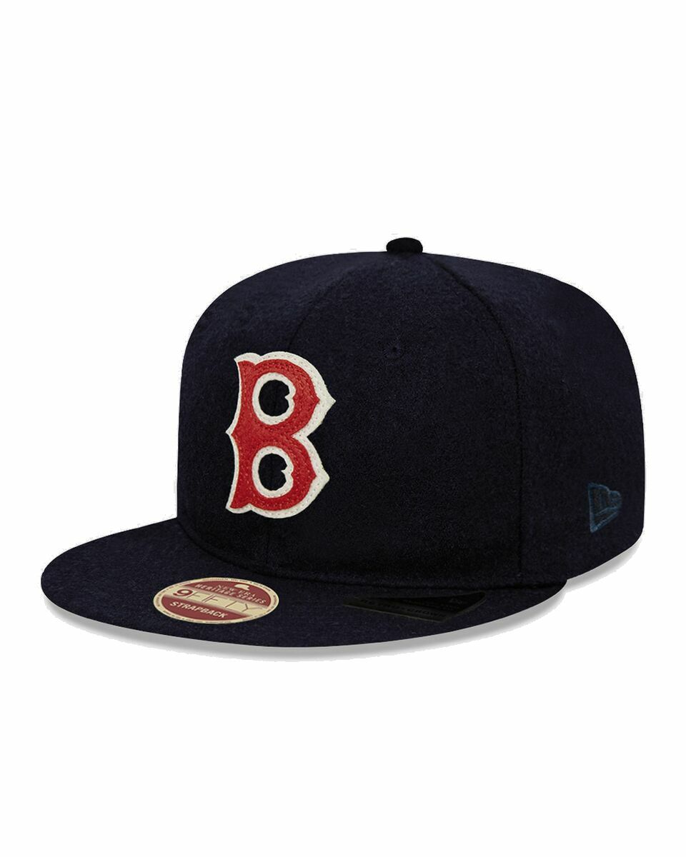 Photo: New Era Heritage Series 9 Fifty Boston Red Sox Otc Black - Mens - Caps