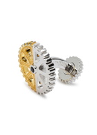 Tateossian Puzzle Gear Gold-plated Cufflinks - One Size