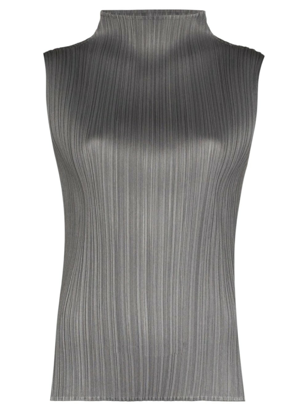 Pleats Please Issey Miyake Beige Monthly Colors June Tank Pleats Please Issey Miyake Beige Monthly Colors June Tank