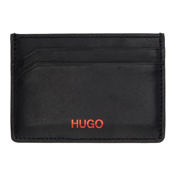 Hugo Black Subway Card Holder Hugo Boss