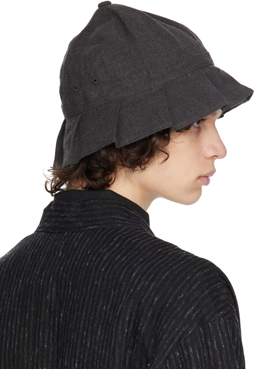 Sasquatchfabrix. Black Tuck Brim Bucket Hat Sasquatchfabrix