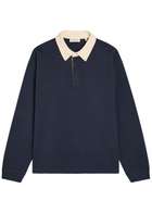 Frame Cotton Rugby top Navy