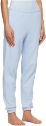 SKIMS Blue Cotton Fleece Classic Jogger Lounge Pants