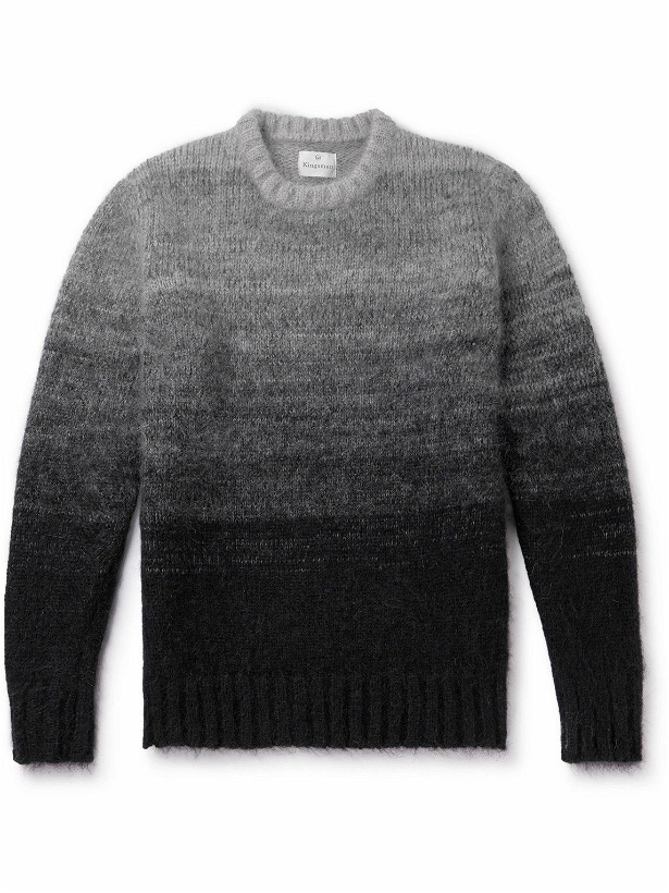 Photo: Kingsman - Dégradé Knitted Sweater - Gray
