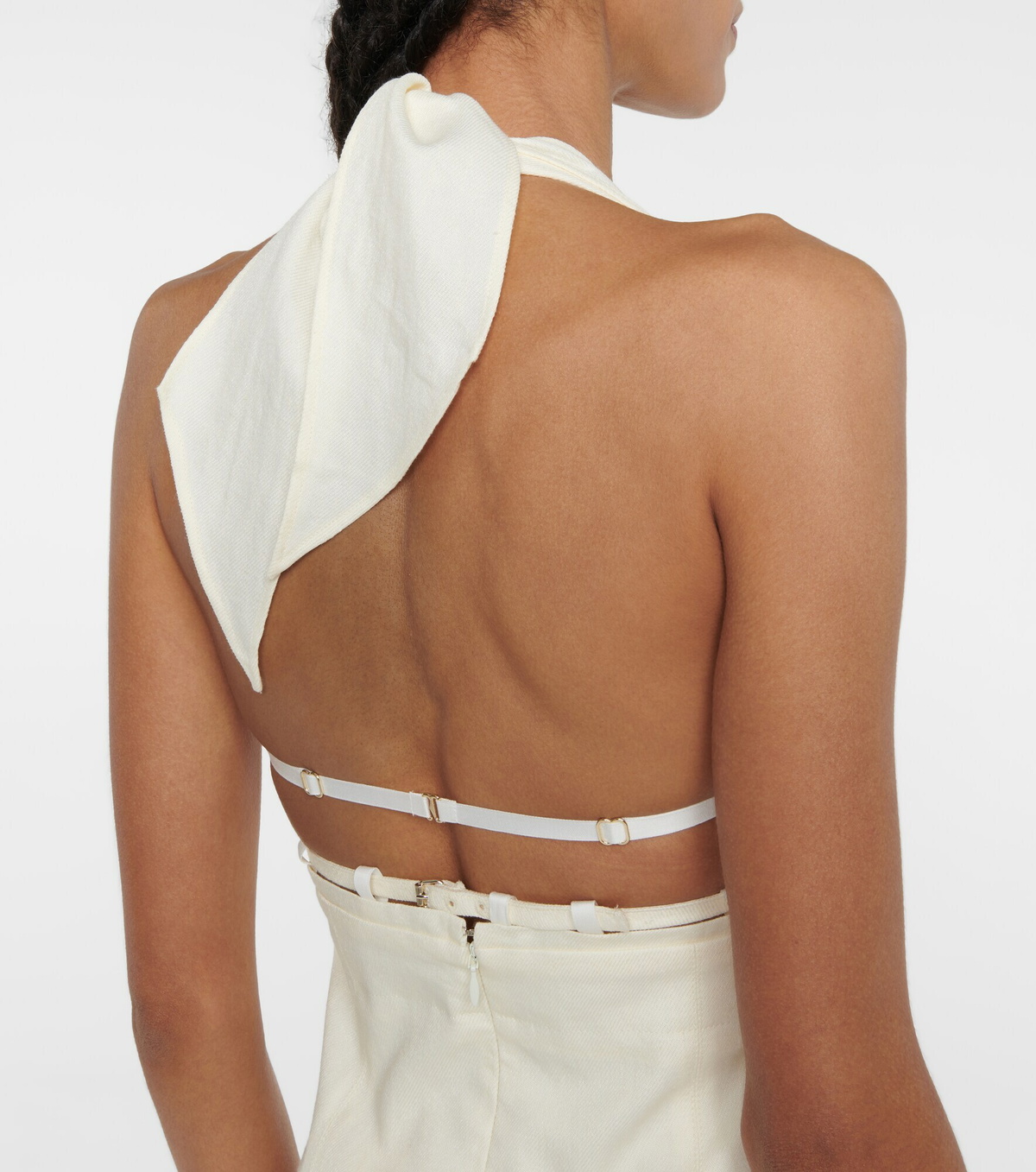 Jacquemus - La Robe Limao linen-blend minidress Jacquemus