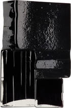 HEM Black Glass Brute Vase