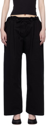 Gil Rodriguez Black 'The Lou' Lounge Pants