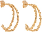 Alighieri Gold 'The Crumbling Rock' Earrings