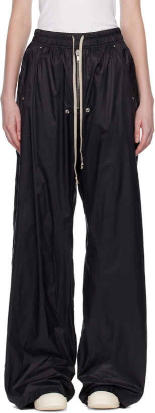 Photo: Rick Owens DRKSHDW Black Concordians Geth Belas Trousers