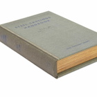 Puebco Empty Book Storage Box - Steel Casting in Grey 