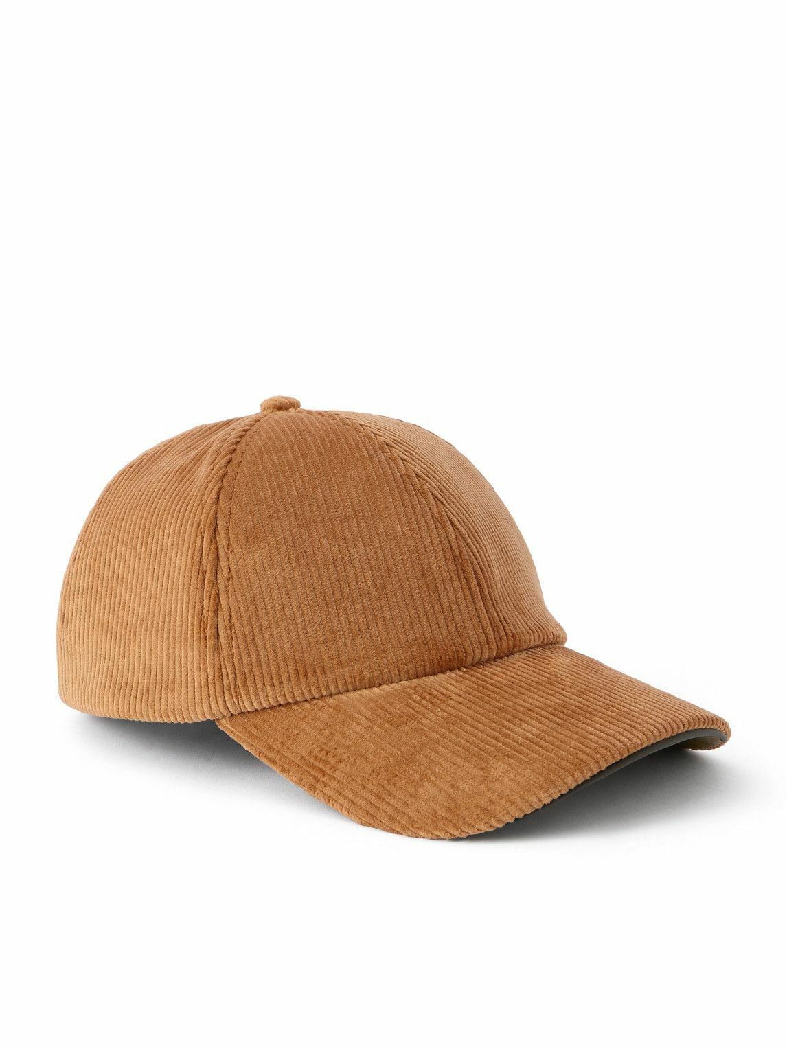 SEASE - 2.0 Cotton-Blend Corduroy Baseball Cap - Orange