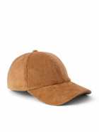 SEASE - 2.0 Cotton-Blend Corduroy Baseball Cap - Orange