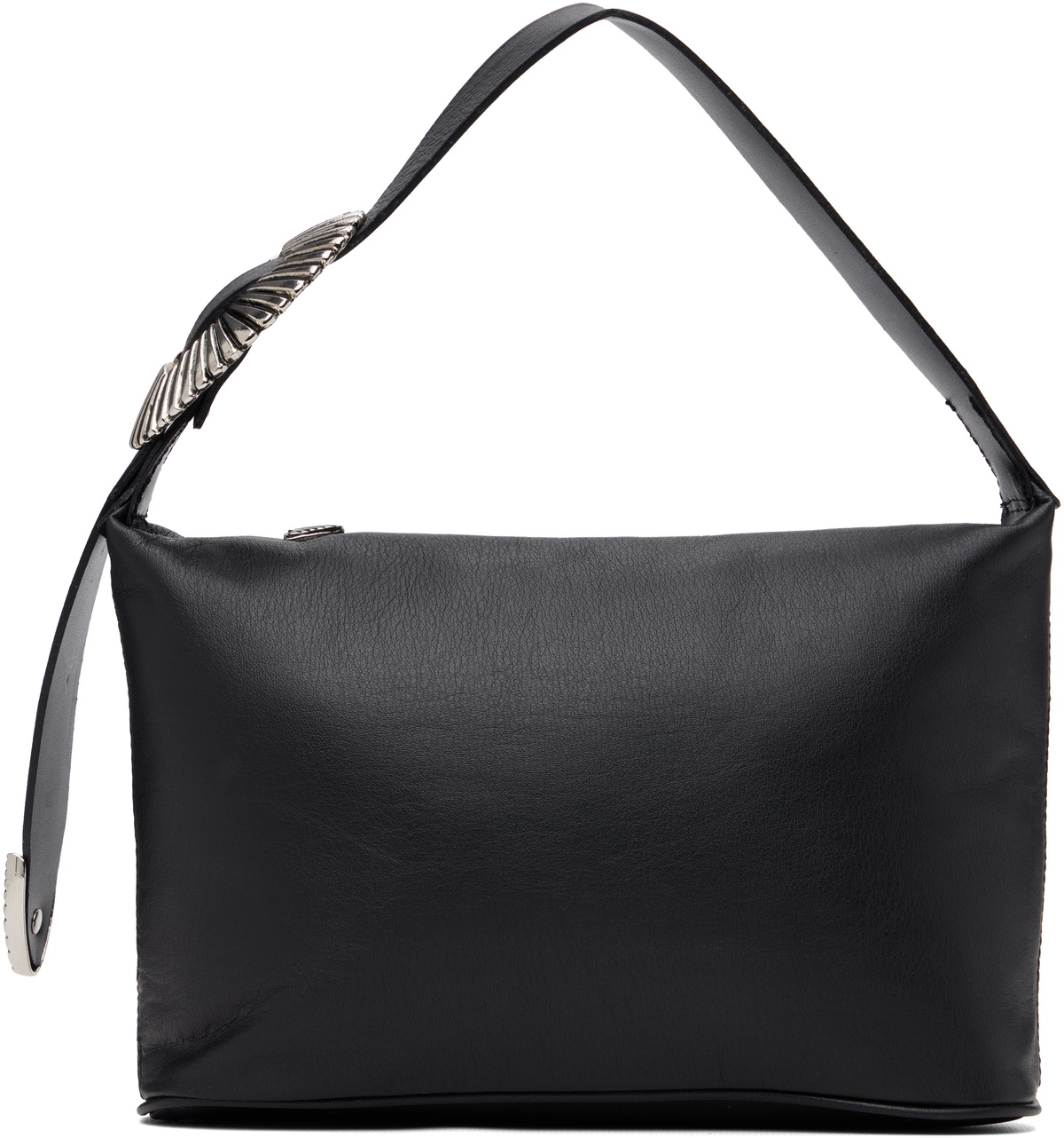 Toga Virilis Black Leather Mini Pouch Toga Virilis