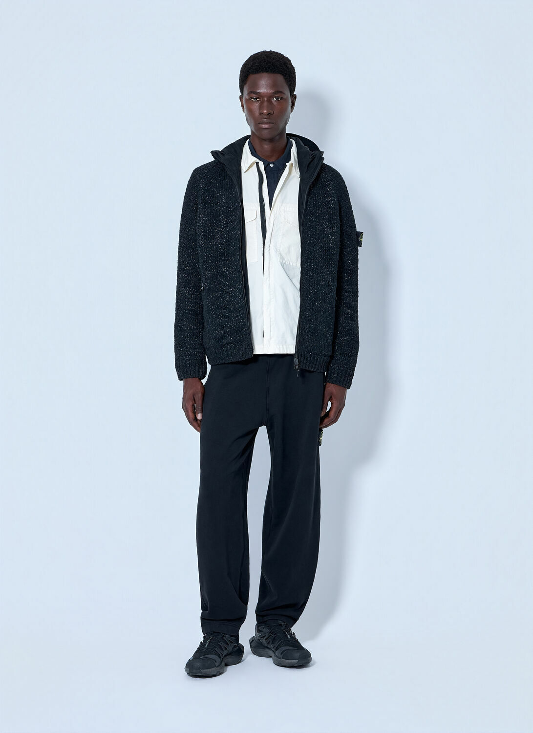 Stone Island Textured Knit Jacket