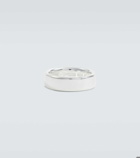 All Blues - Tire Narrow sterling silver ring