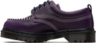 Dr. Martens Purple Orleans Leather Lowell Derbys