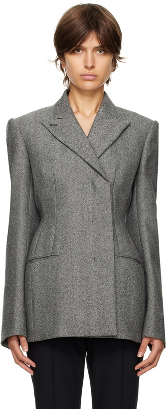 Photo: Sportmax Gray Capale Blazer