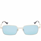 Gucci Men's Eyewear GG1495S Sunglasses in Gold/Blue 