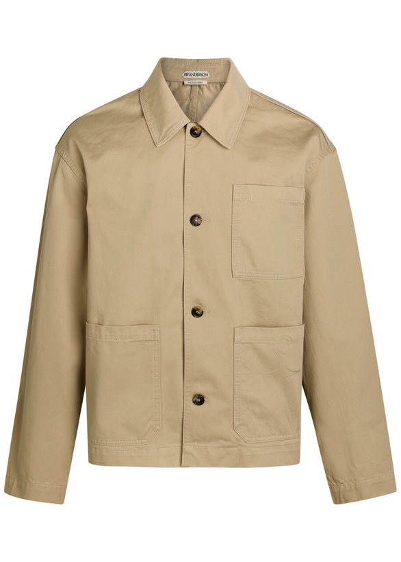 Photo: JW Anderson Patch Pocket Cotton Jacket Beige