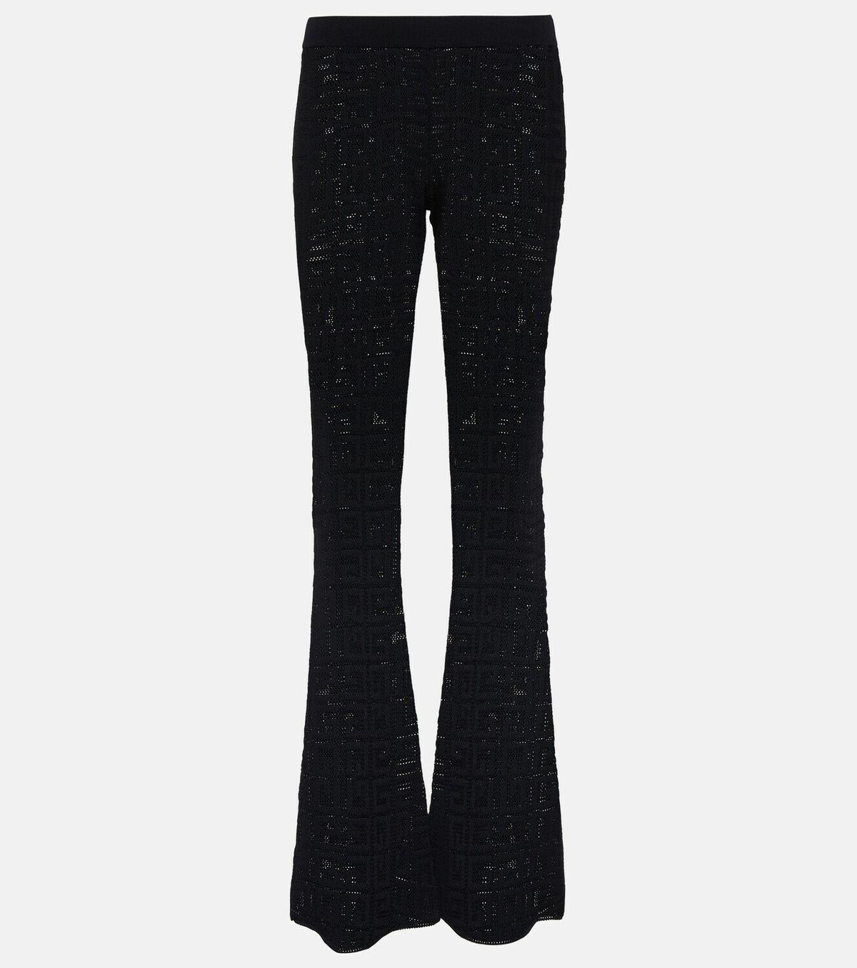 Givenchy 4G jacquard flared pants