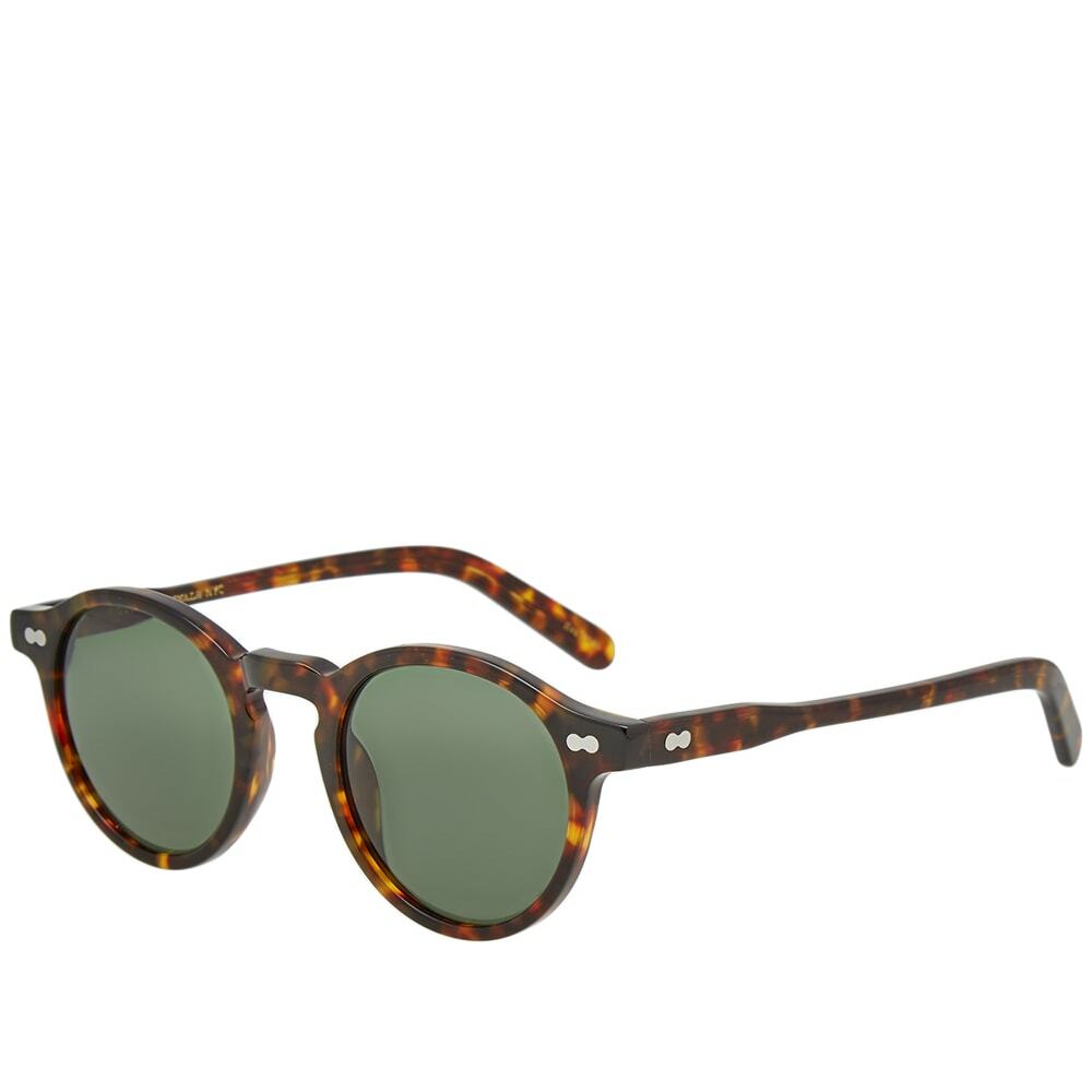 Moscot Miltzen Sunglasses in Tortoise/G15 Moscot