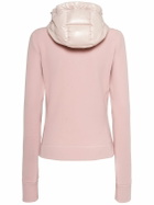 MONCLER GRENOBLE Zip-up Nylon Down Cardigan