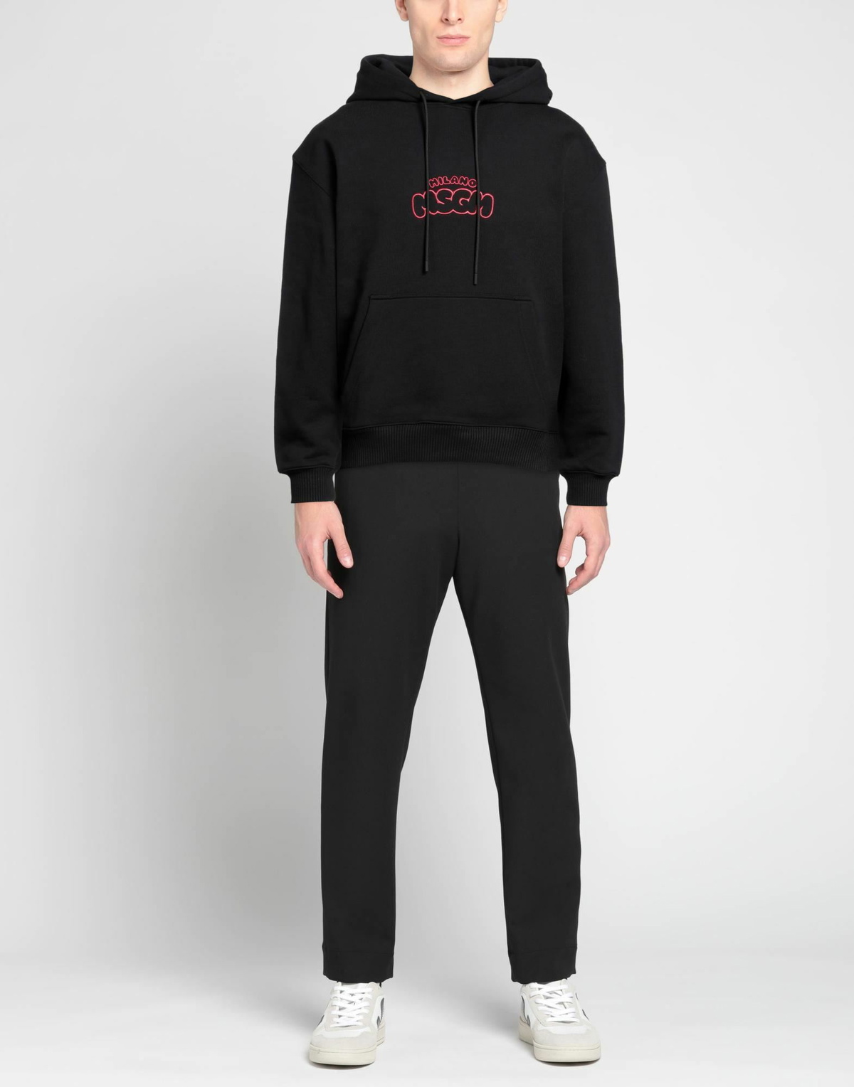 Msgm Mens Sweatshirt in Black