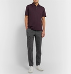 Incotex - Slim-Fit Puppytooth Woven Trousers - Gray