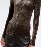 Ralph Lauren Collection Ilene velour top