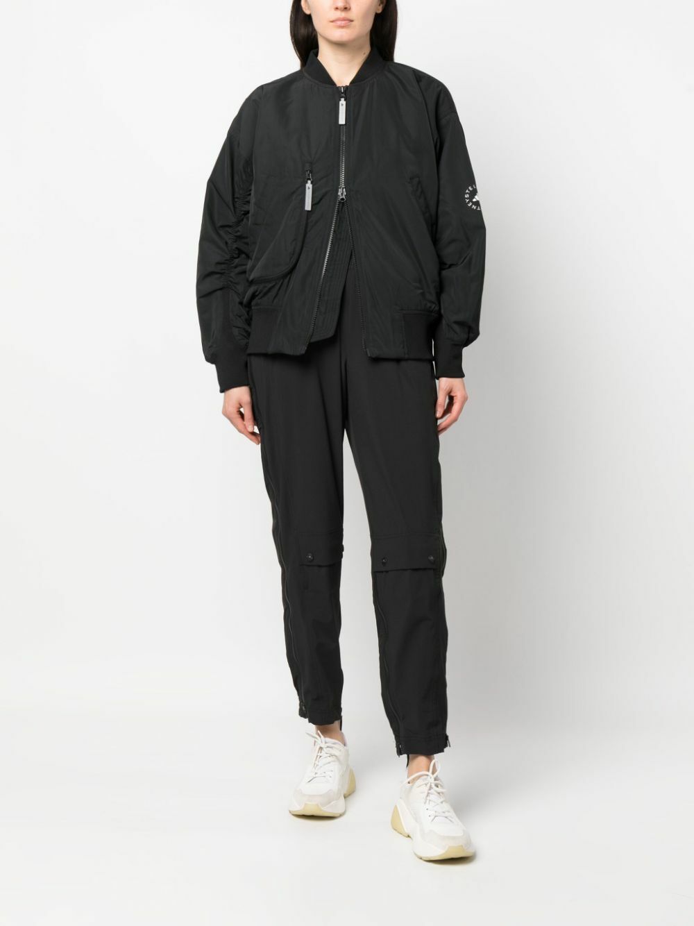 Stella McCartney 24AW アウターその他 ブラック系 ADIDAS BY STELLA MCCARTNEY - Logo Bomber Jacket adidas by