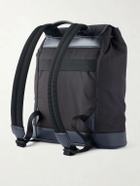 Montblanc - Panorama Leather-Trimmed Shell Backpack