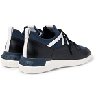 Tod's - No_Code Neoprene and Leather Sneakers - Men - Navy