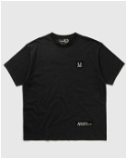 Fred Perry X Raf Simons Printed Patch Relaxed Tee Black - Mens - Shortsleeves