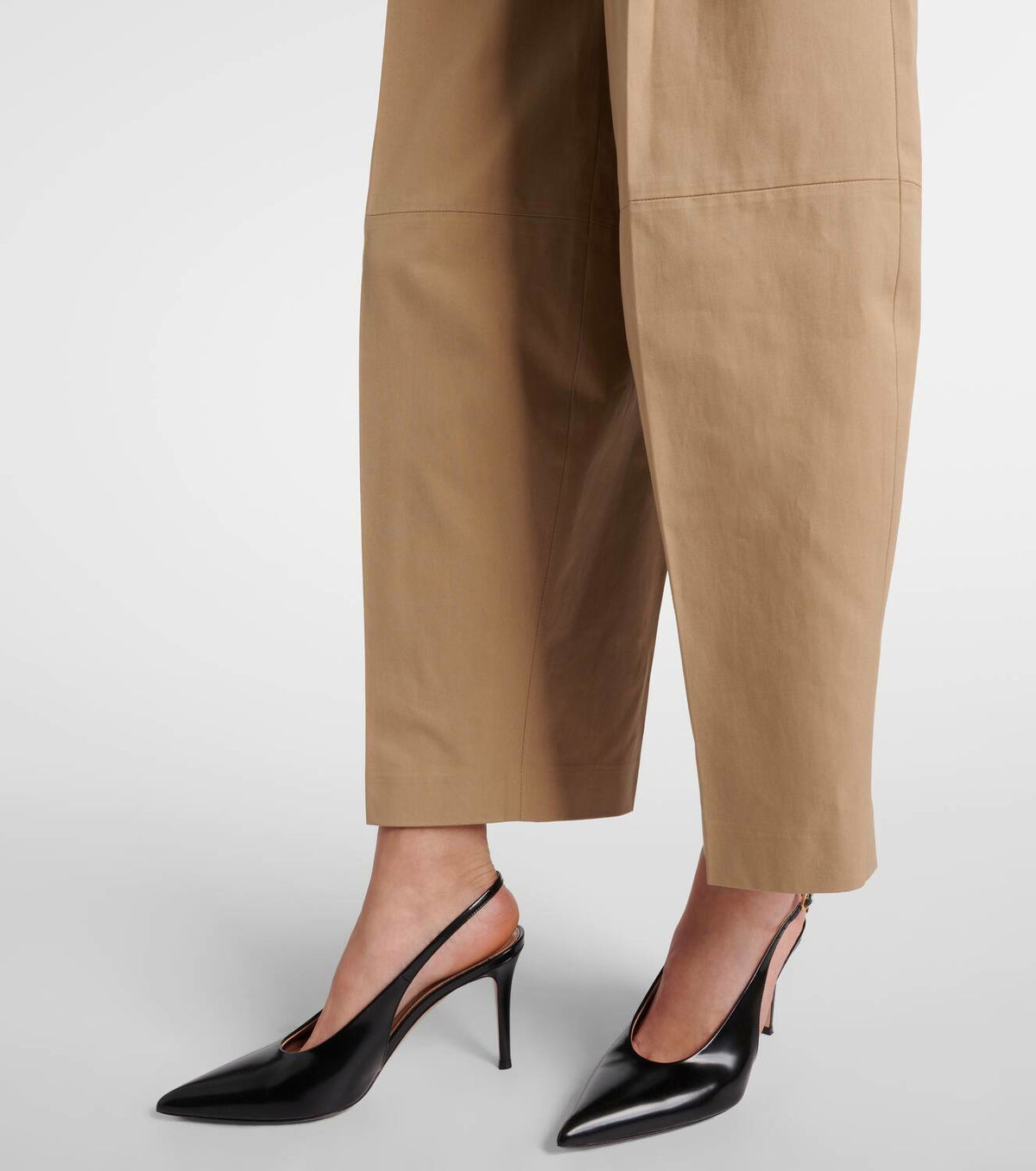 Altuzarra Dash high-rise cotton wide-leg pants