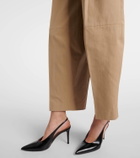 Altuzarra Dash high-rise cotton wide-leg pants