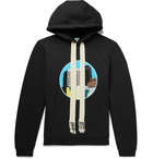 Loewe - Ken Price L.A. Series Slim-Fit Printed Fleece-Back Cotton-Jersey Hoodie - Black