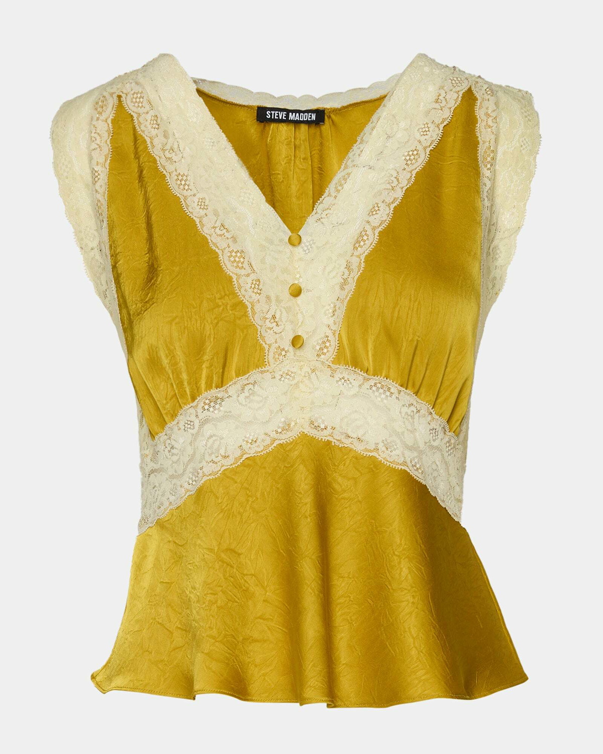 Steve Madden Elinor Top in Mustard