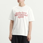 ACMH by Magic Castles Men's x Love International MLIA T-Shirt in White/Red